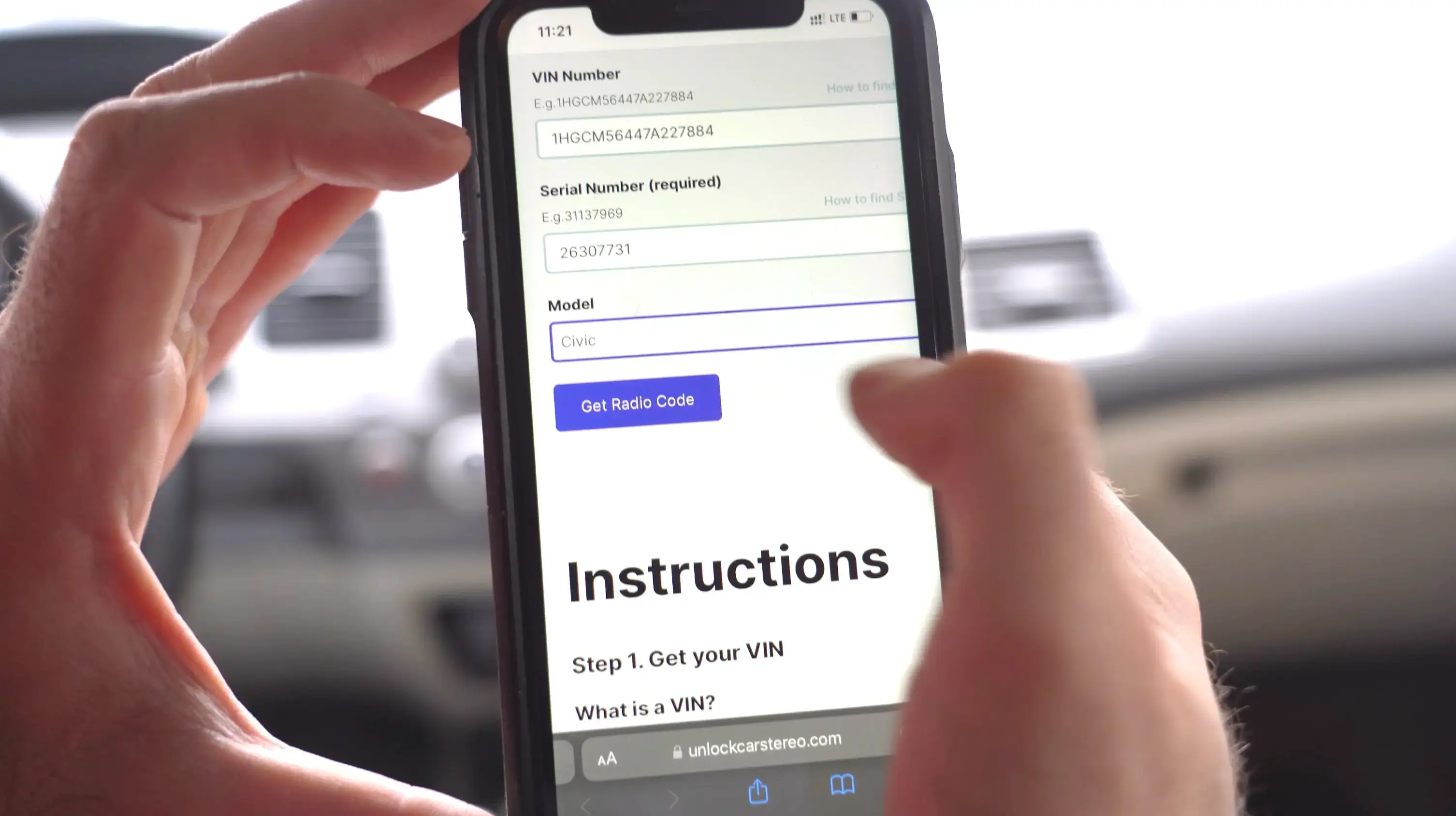 [SOLVED] How to unlock a Honda Civic Radio (2006 2012)